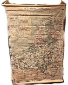 Oude landkaart Nederland